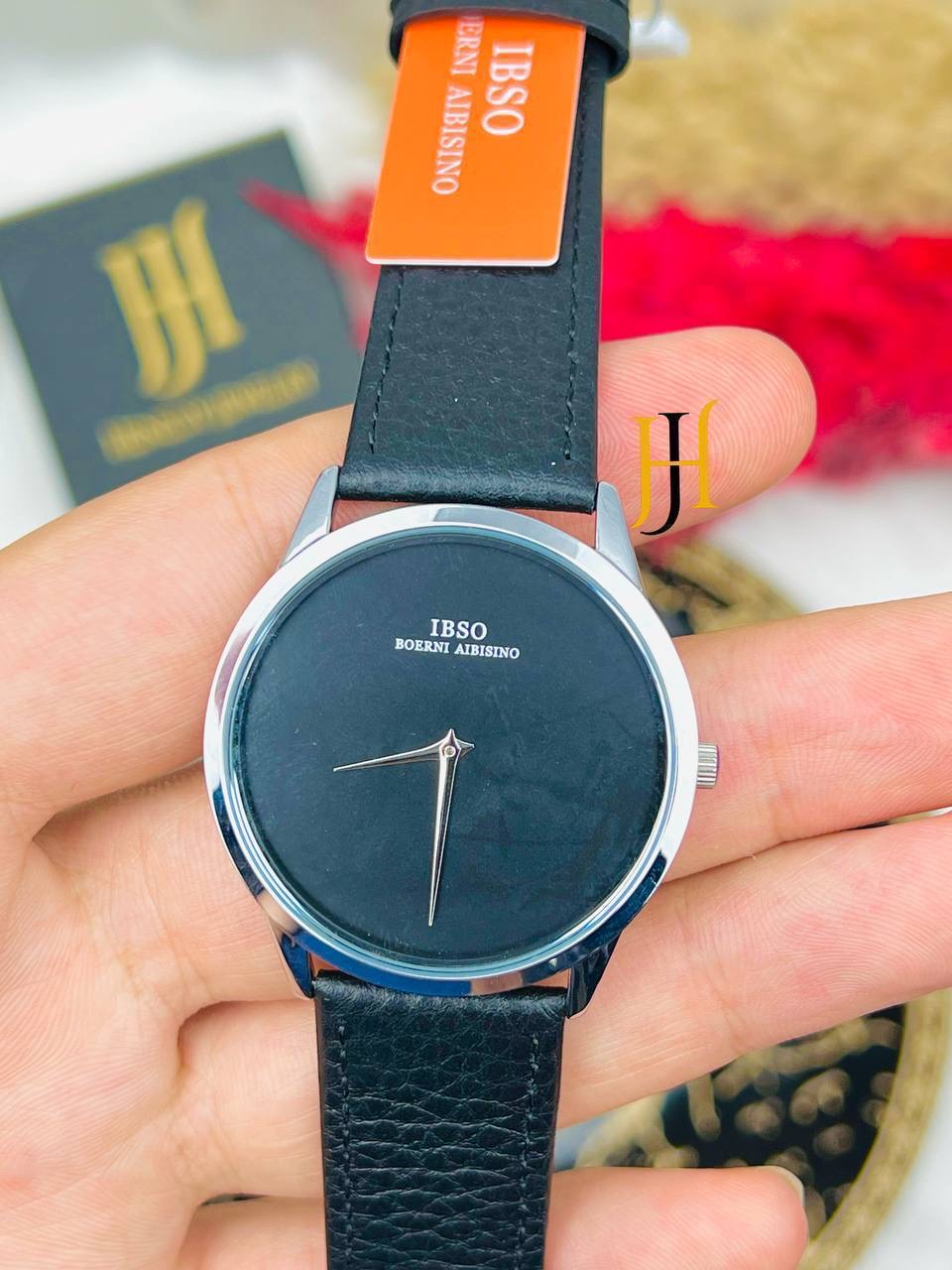 ساعه ابسو ساده اسود