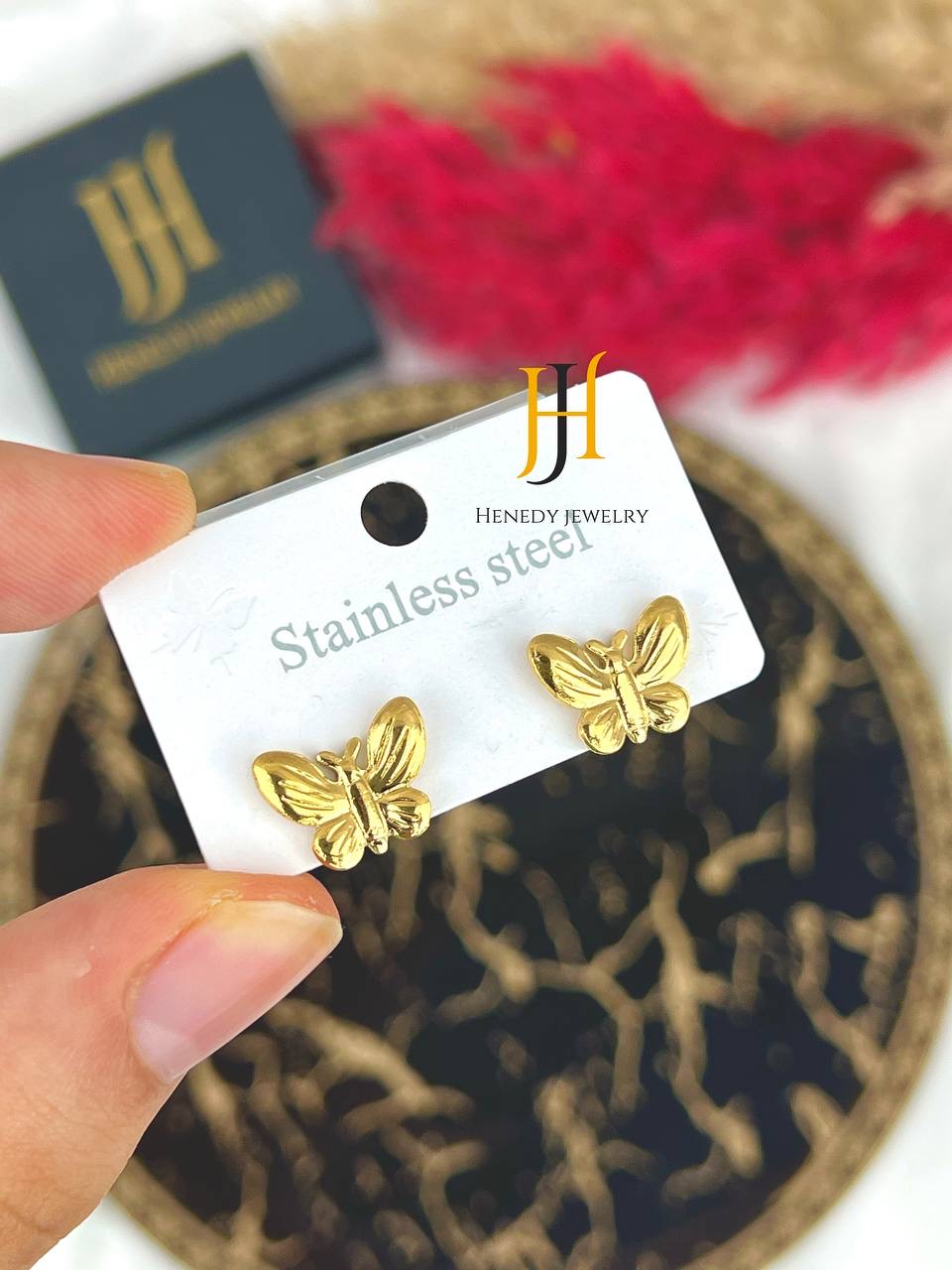 حلق فراشات بريمه